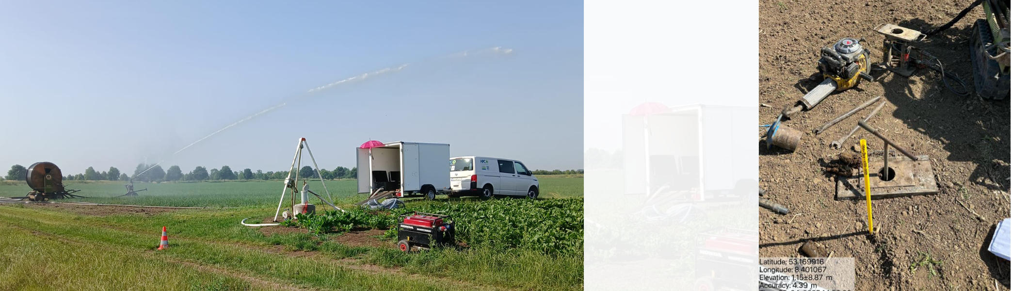Großeinsatz auf engstem Raum: Vorbereitung zum Stellen des Großkranes