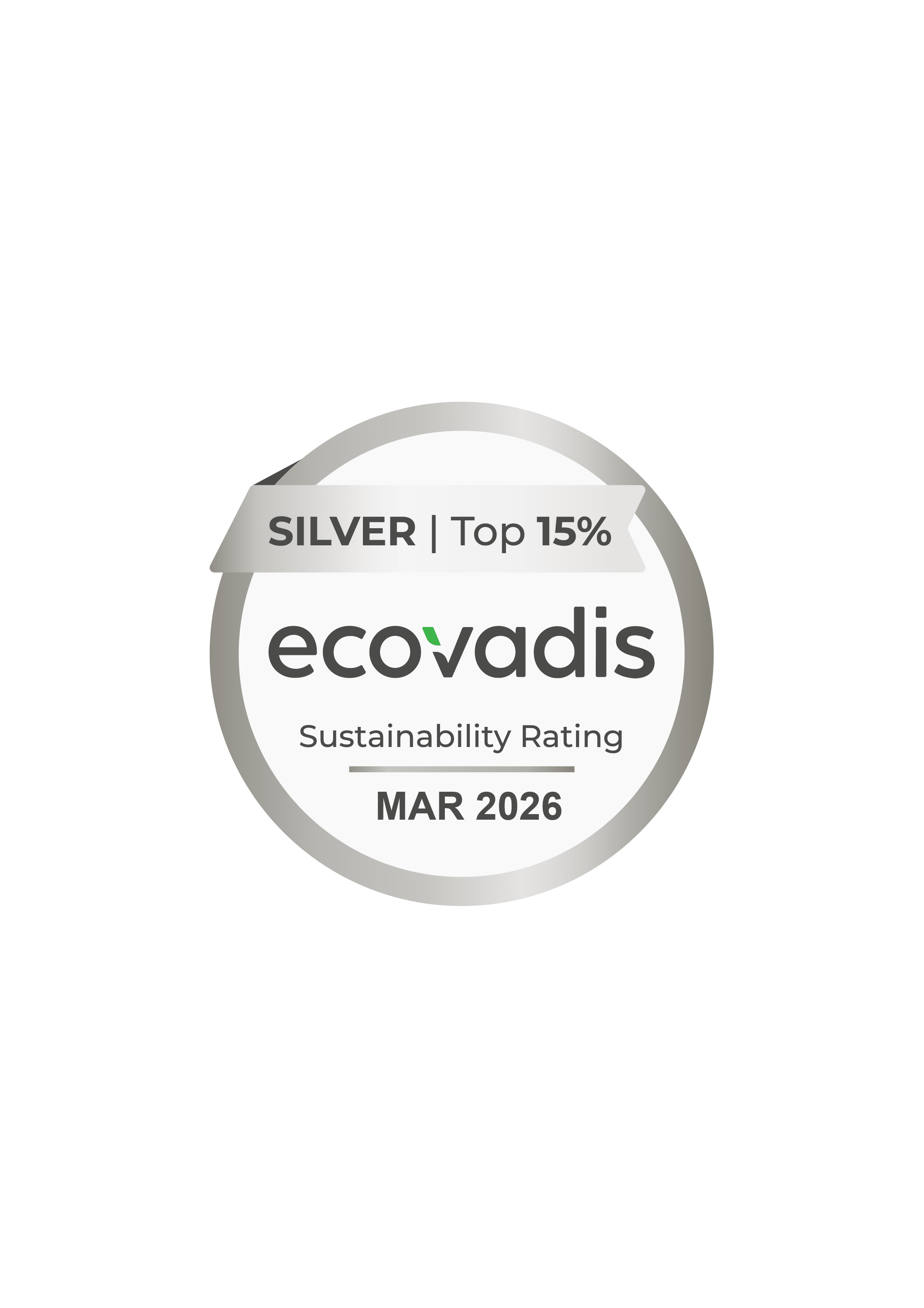 EcoVadis - Die HPC-Gruppe hat sich für das Nachhaltigkeits-Rating von EcoVadis entschieden. HPC erhielt hierbei eine Silber-Medaille. Zertifizierungen und Auszeichnungen - HPC AG